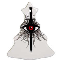 Inquisition Symbol Ornament (christmas Tree)  by Valentinaart