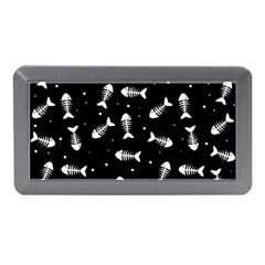 Fish Bones Pattern Memory Card Reader (mini) by Valentinaart