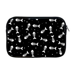 Fish Bones Pattern Apple Macbook Pro 17  Zipper Case by Valentinaart