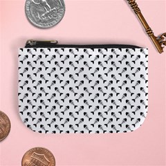 Fish Bones Pattern Mini Coin Purses by Valentinaart