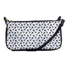 Fish Bones Pattern Shoulder Clutch Bags