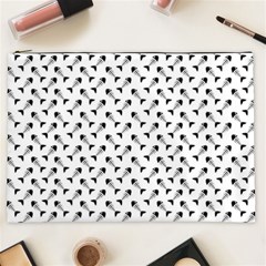 Fish Bones Pattern Cosmetic Bag (xxl)  by Valentinaart