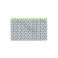 Fish Bones Pattern Cosmetic Bag (xs) by Valentinaart