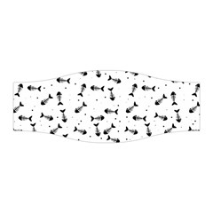 Fish Bones Pattern Stretchable Headband by Valentinaart