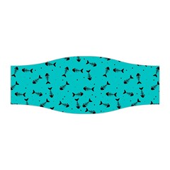 Fish Bones Pattern Stretchable Headband by ValentinaDesign