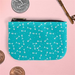 Fish bones pattern Mini Coin Purses