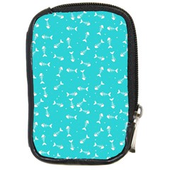 Fish bones pattern Compact Camera Cases