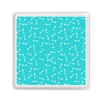 Fish bones pattern Memory Card Reader (Square)  Front