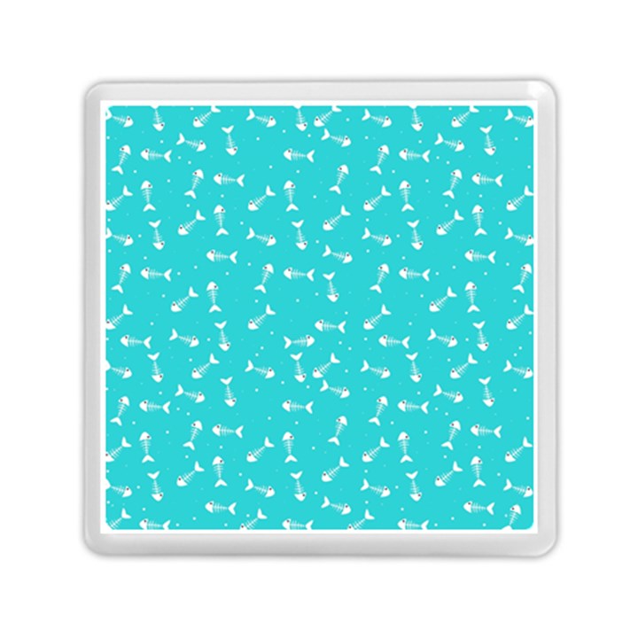 Fish bones pattern Memory Card Reader (Square) 