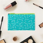 Fish bones pattern Cosmetic Bag (XS) Front