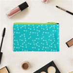 Fish bones pattern Cosmetic Bag (XS) Back