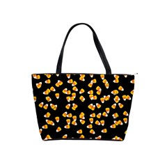 Candy Corn Shoulder Handbags by Valentinaart