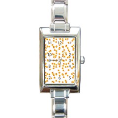 Candy Corn Rectangle Italian Charm Watch by Valentinaart