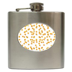 Candy Corn Hip Flask (6 Oz) by Valentinaart