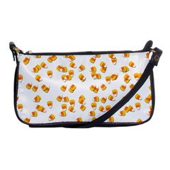 Candy Corn Shoulder Clutch Bags by Valentinaart