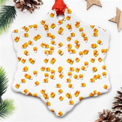 Candy Corn Ornament (snowflake) by Valentinaart