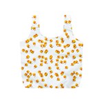 Candy Corn Full Print Recycle Bags (S)  Front