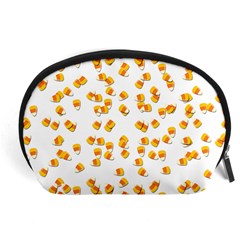 Candy Corn Accessory Pouches (large)  by Valentinaart