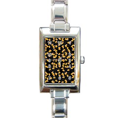 Candy Corn Rectangle Italian Charm Watch by Valentinaart