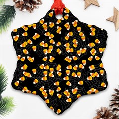 Candy Corn Ornament (snowflake) by Valentinaart