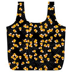 Candy Corn Full Print Recycle Bags (l)  by Valentinaart