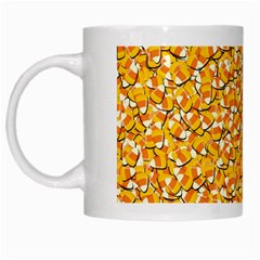 Candy Corn White Mugs by Valentinaart