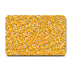 Candy Corn Small Doormat  by Valentinaart