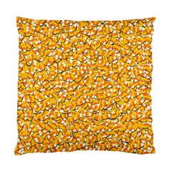 Candy Corn Standard Cushion Case (two Sides) by Valentinaart