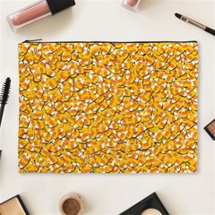 Candy Corn Cosmetic Bag (xl) by Valentinaart