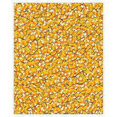 Candy Corn Drawstring Bag (small) by Valentinaart