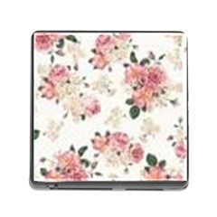 Pink And White Flowers  Memory Card Reader (square) by MaryIllustrations