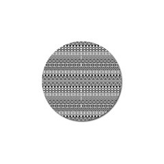 Aztec Influence Pattern Golf Ball Marker (10 Pack) by ValentinaDesign