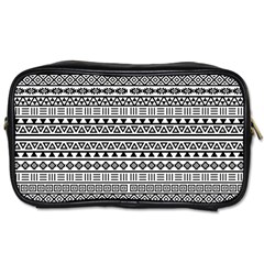 Aztec Influence Pattern Toiletries Bags 2-side by ValentinaDesign