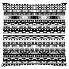 Aztec Influence Pattern Large Cushion Case (one Side) by ValentinaDesign