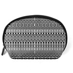 Aztec Influence Pattern Accessory Pouches (Large)  Back