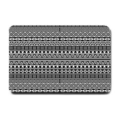 Aztec Influence Pattern Small Doormat  by ValentinaDesign