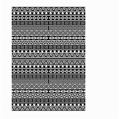 Aztec Influence Pattern Large Garden Flag (two Sides) by ValentinaDesign