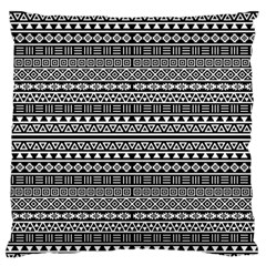 Aztec Influence Pattern Standard Flano Cushion Case (two Sides) by ValentinaDesign