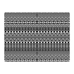 Aztec Influence Pattern Double Sided Flano Blanket (mini)  by ValentinaDesign