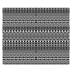 Aztec Influence Pattern Double Sided Flano Blanket (small)  by ValentinaDesign