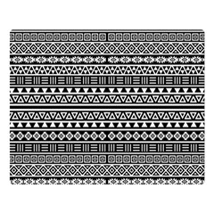 Aztec Influence Pattern Double Sided Flano Blanket (large)  by ValentinaDesign