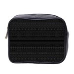 Aztec Influence Pattern Mini Toiletries Bag 2-Side Front