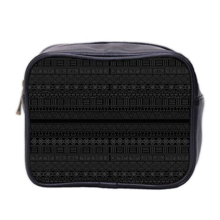 Aztec Influence Pattern Mini Toiletries Bag 2-Side