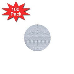 Aztec Influence Pattern 1  Mini Buttons (100 Pack)  by ValentinaDesign