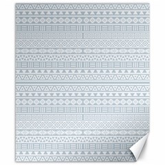 Aztec Influence Pattern Canvas 8  X 10  by ValentinaDesign