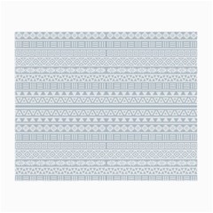 Aztec Influence Pattern Small Glasses Cloth (2-side) by ValentinaDesign