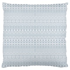 Aztec Influence Pattern Large Cushion Case (one Side) by ValentinaDesign