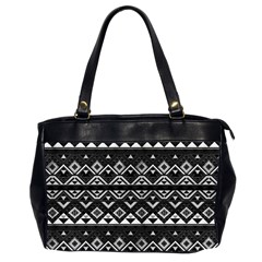 Aztec Influence Pattern Office Handbags (2 Sides)  by ValentinaDesign