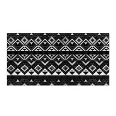 Aztec Influence Pattern Satin Wrap by ValentinaDesign