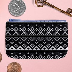 Aztec Influence Pattern Large Coin Purse by ValentinaDesign